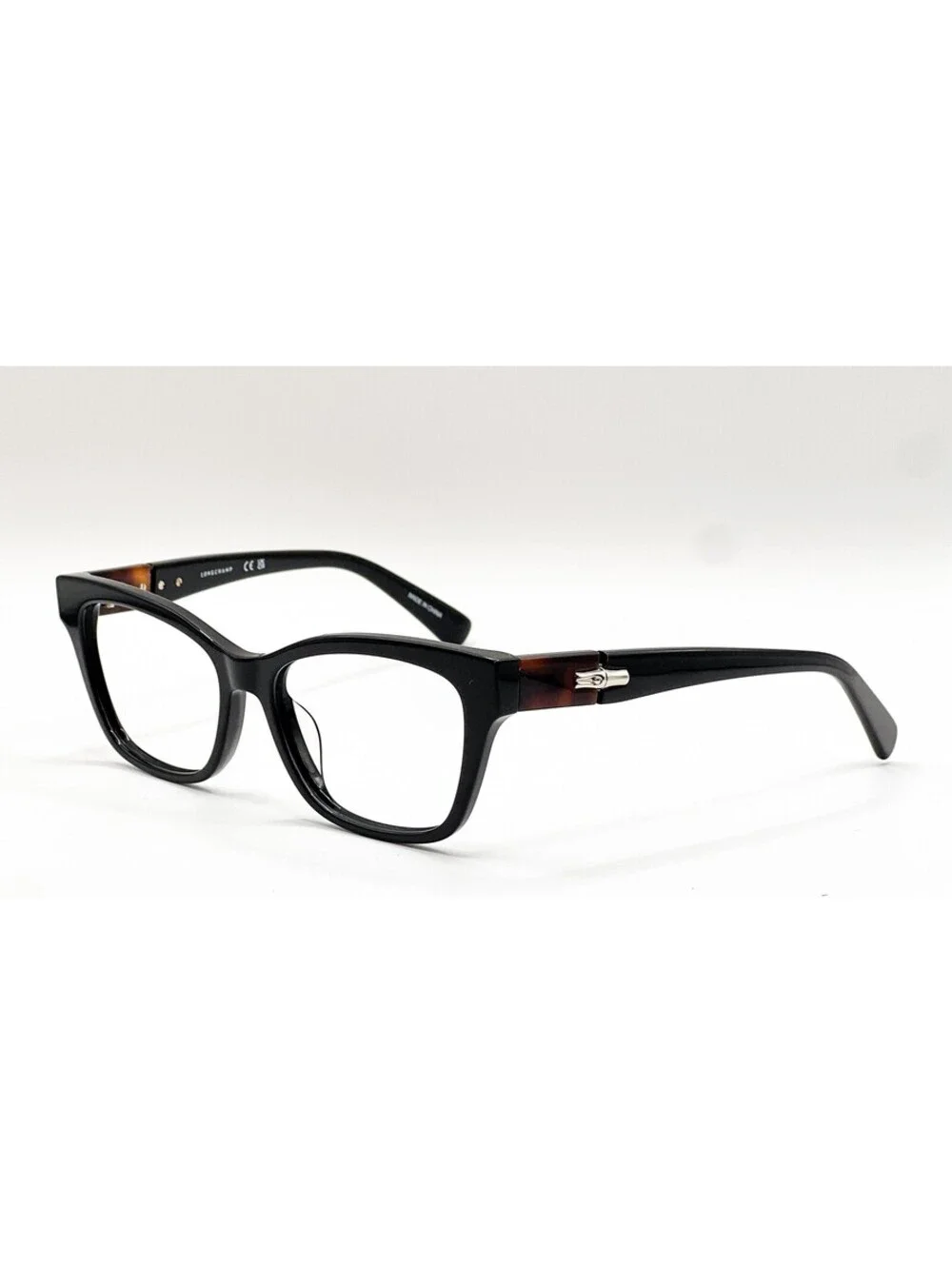 Longchamp LO2697 001 Black Rectangle Authentic Eyeglass Frames 53-16-140